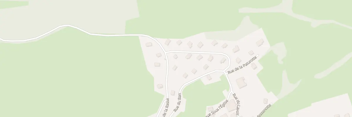 Plan du 15 Rue du Ban à Courtefontaine