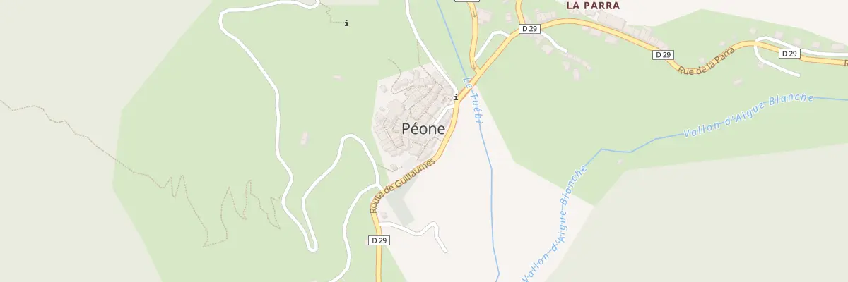 Plan du 20 Pl Thomas Guerin à Péone