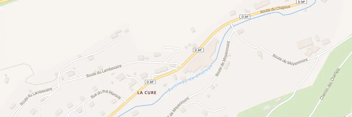 Plan du 2 Che de la Ferme des Bouillas à La Bresse