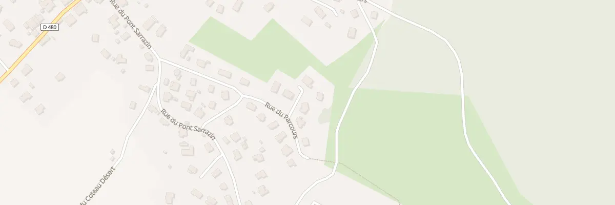 Plan du 1 Imp des Champs sous le Bois à Vandoncourt
