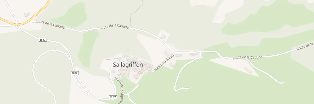Plan du 55 Che Souto Lou Bureu à Sallagriffon