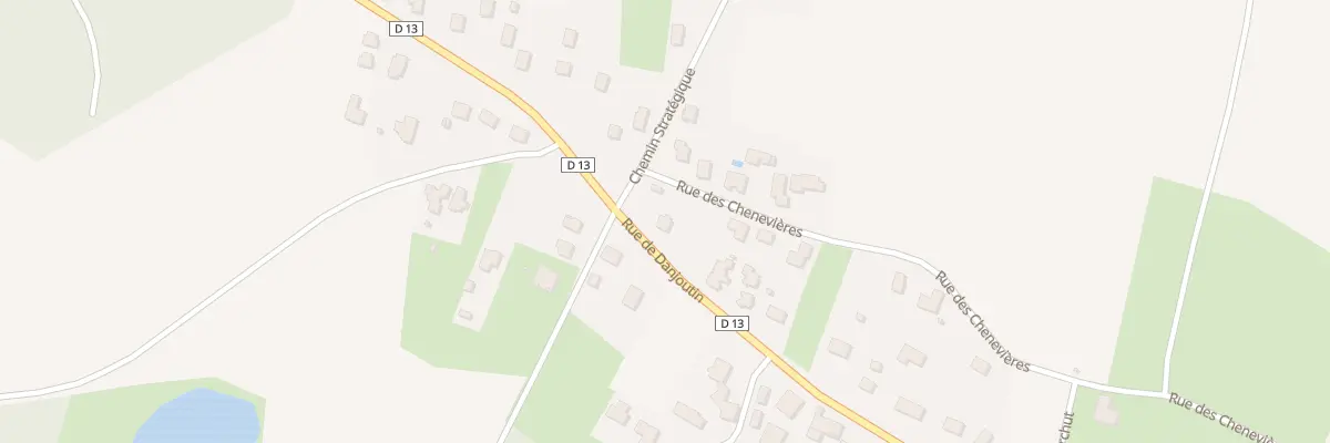 Plan du 926 Rue de Danjoutin à Vézelois