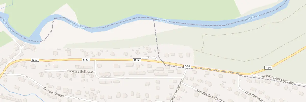 Plan du 47 Rte de Méziré à Fesches-le-Châtel