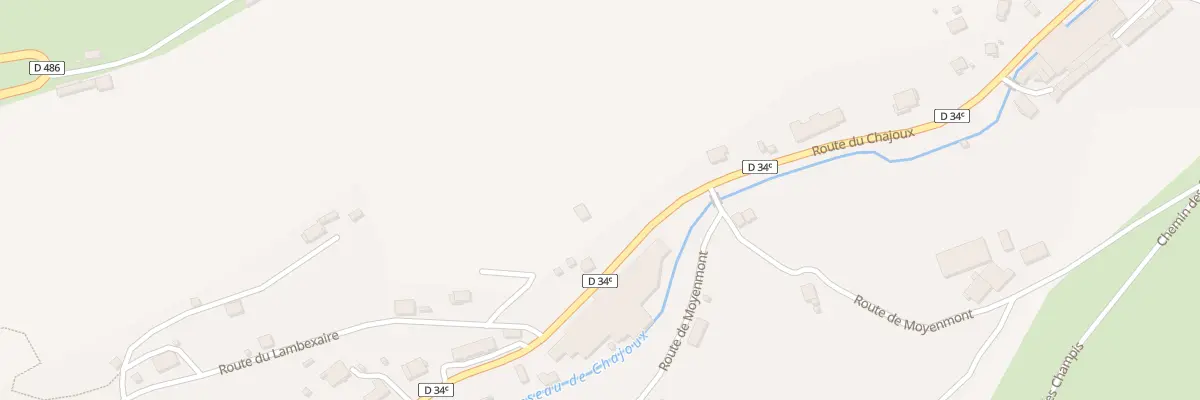 Plan du 47A Rte du Chajoux à La Bresse