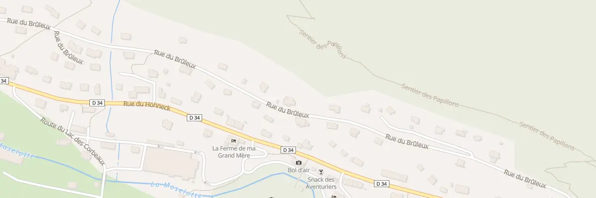 Plan du 16 Rue du Brûleux à La Bresse