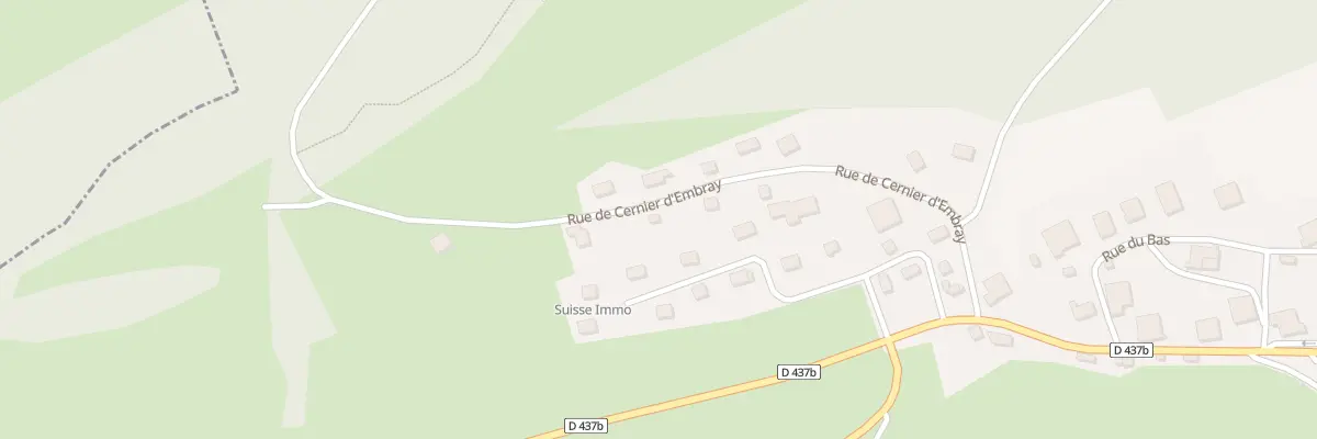 Plan du 7 Rue de Cernier d’Embray à Fessevillers