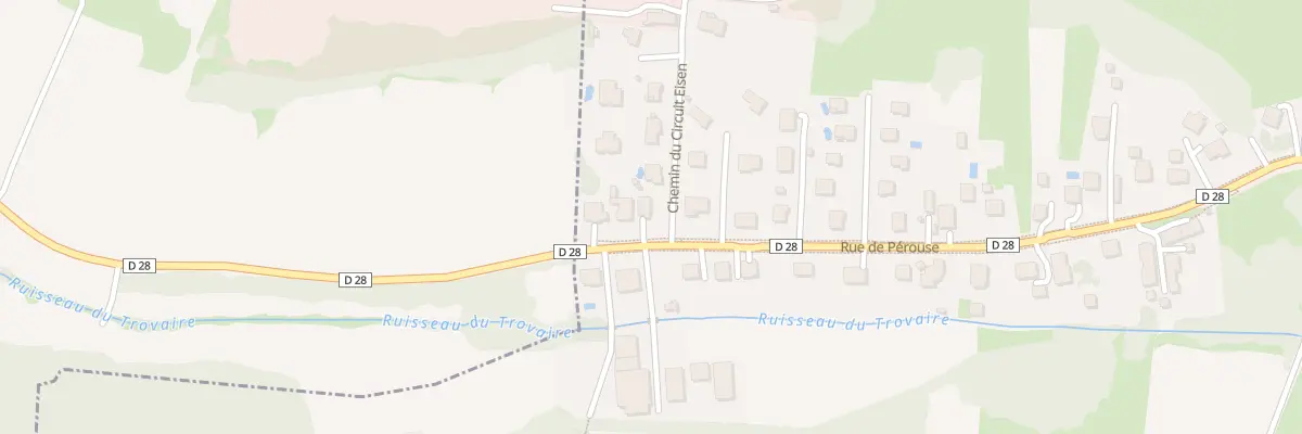 Plan du 78 Rue de Pérouse à Chèvremont