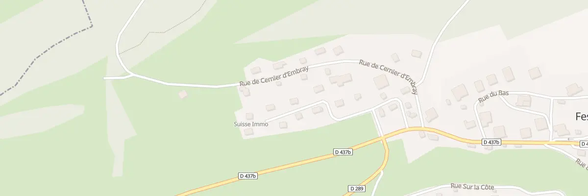 Plan du 10 Rue Edmond Voisard à Fessevillers