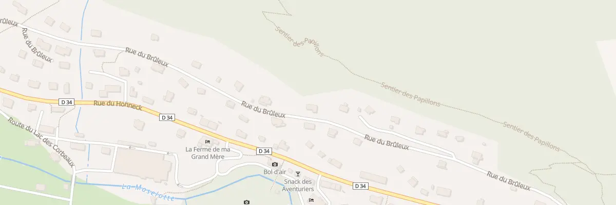 Plan du 14 Rue du Brûleux à La Bresse