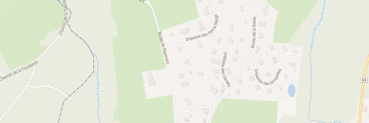 Plan du 10 Rte de Rayerant à Gerbépal