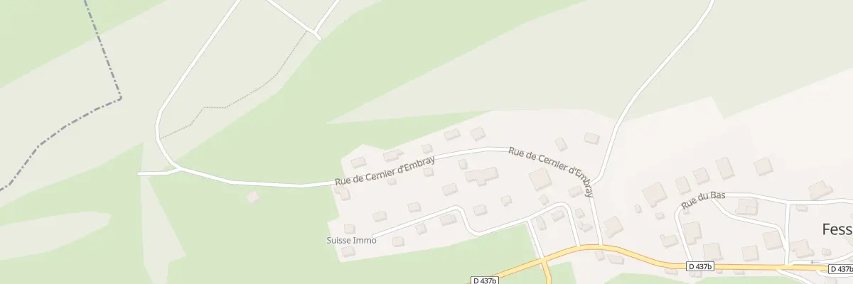 Plan du 10 Rue de Cernier d’Embray à Fessevillers