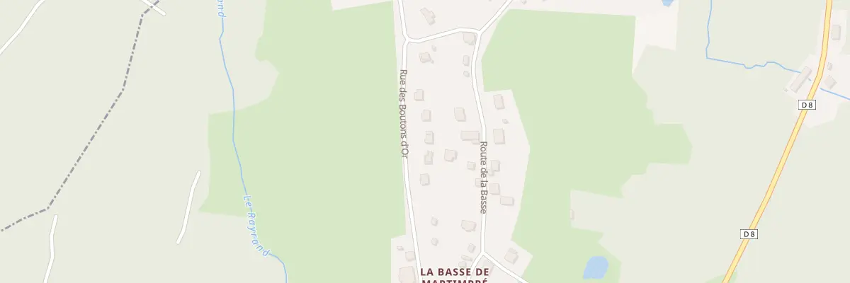 Plan du 7 Rue des Boutons d’Or à Gerbépal