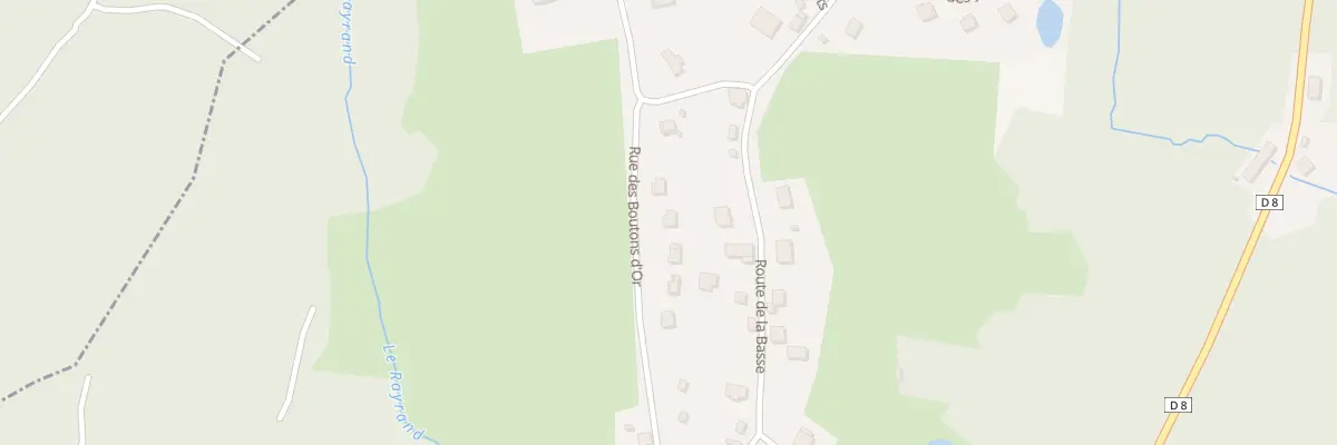 Plan du 3 Rue des Boutons d’Or à Gerbépal