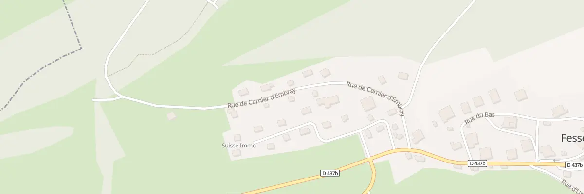 Plan du 5 Rue de Cernier d’Embray à Fessevillers