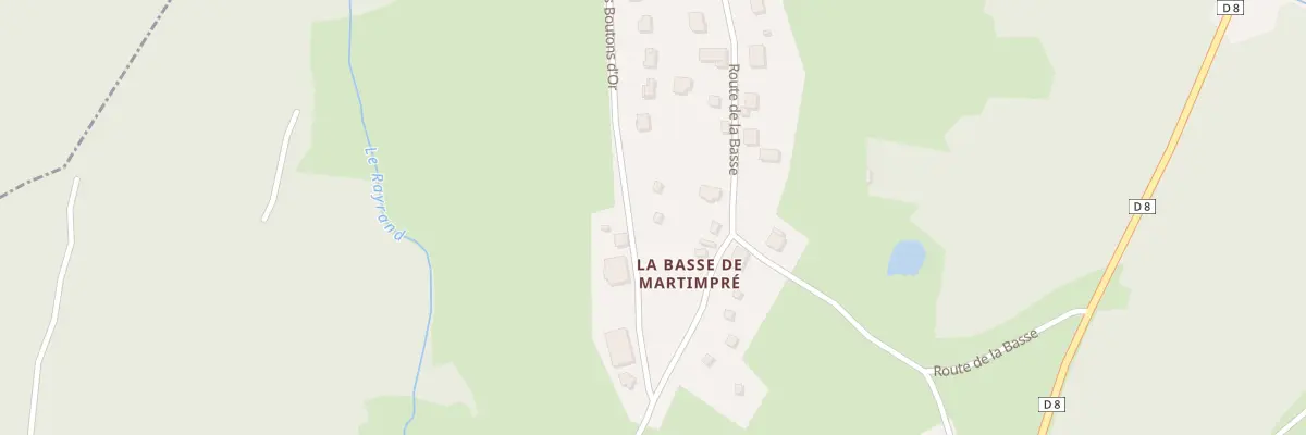 Plan du 17 Rue des Boutons d’Or à Gerbépal