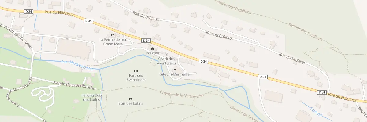 Plan du 78 Rue du Hohneck à La Bresse