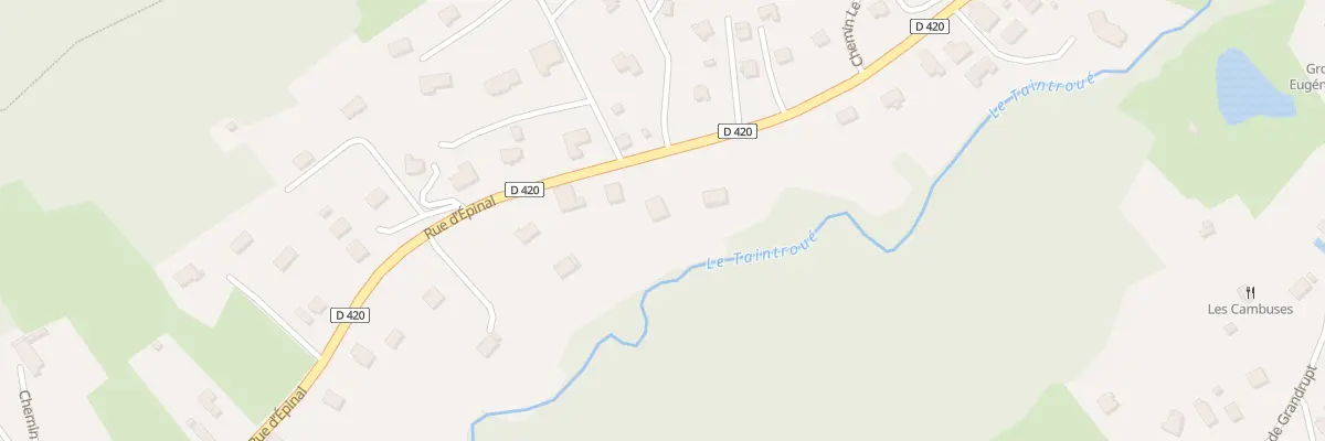 Plan du 143 Rue d’Epinal à Saint-Dié-des-Vosges
