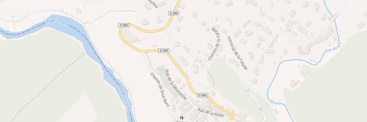 Plan du 66 Che du Bosquet à Auribeau-sur-Siagne