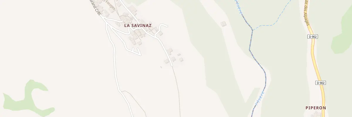 Plan du 5162D Les Pises à Villaroger