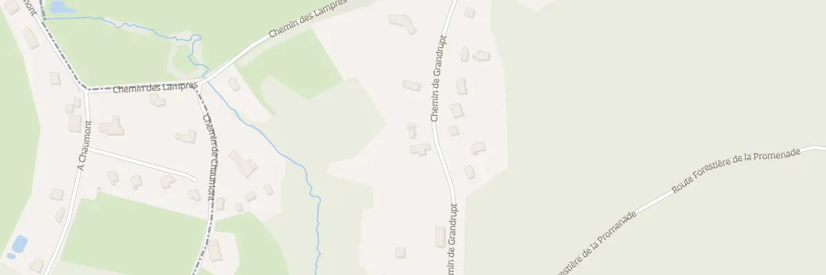 Plan du 98 Che de Grandrupt à Saint-Dié-des-Vosges