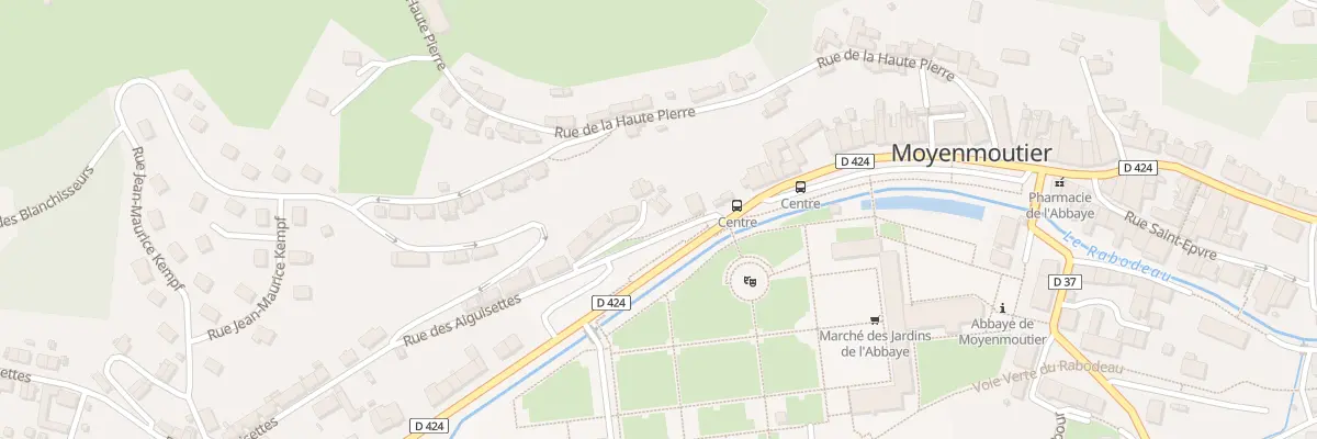Plan du 6 Rue Des Aiguisettes à Moyenmoutier