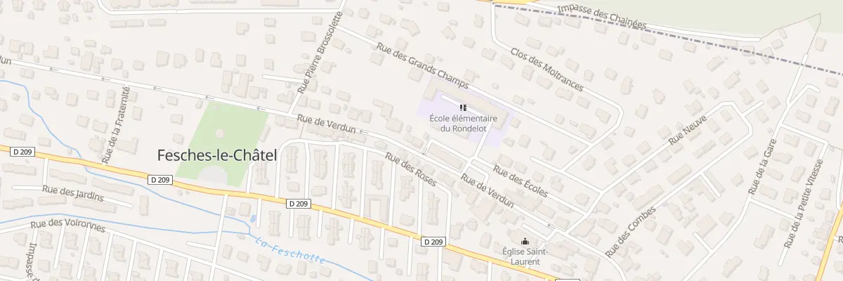 Plan du 24A Rue de Verdun à Fesches-le-Châtel