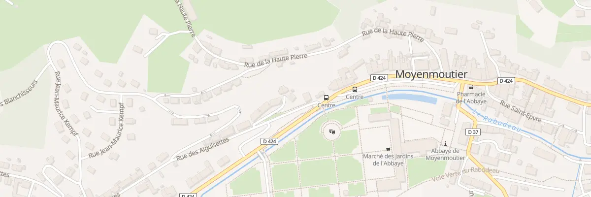 Plan du 8 Rue Des Aiguisettes à Moyenmoutier