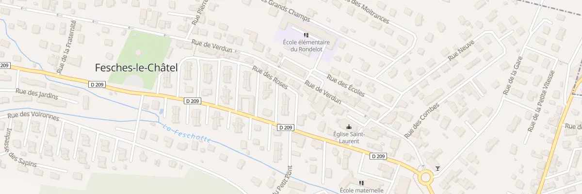 Plan du 4 Imp des Tourterelles à Fesches-le-Châtel