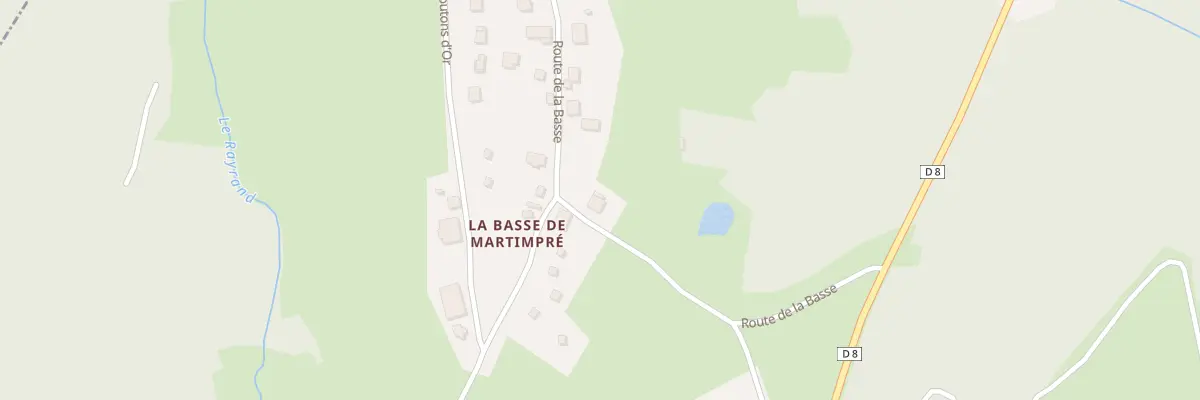 Plan du 16 Rte de la Basse à Gerbépal