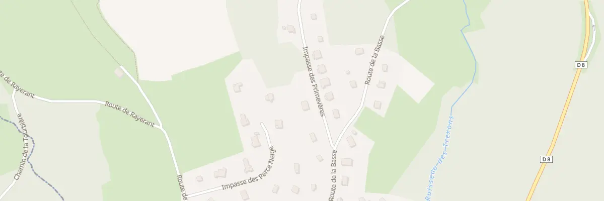 Plan du 3 Imp des Primevères à Gerbépal
