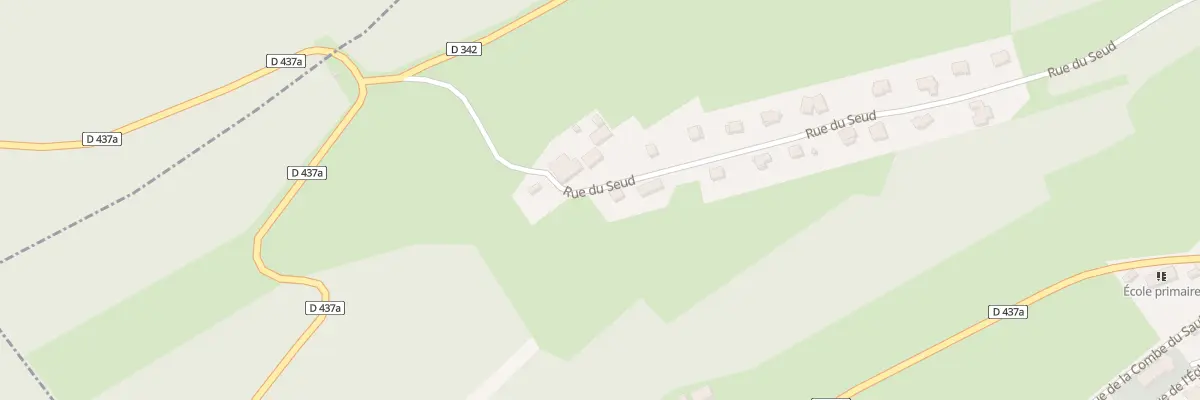 Plan du 2 Rue du Seud à Charmauvillers