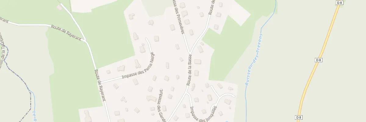 Plan du 41 Rte de la Basse à Gerbépal