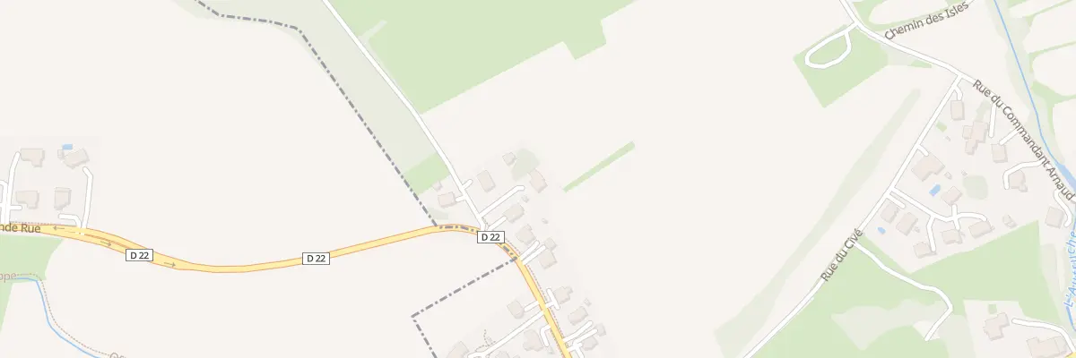 Plan du 12B Rue de Vétrigne à Roppe