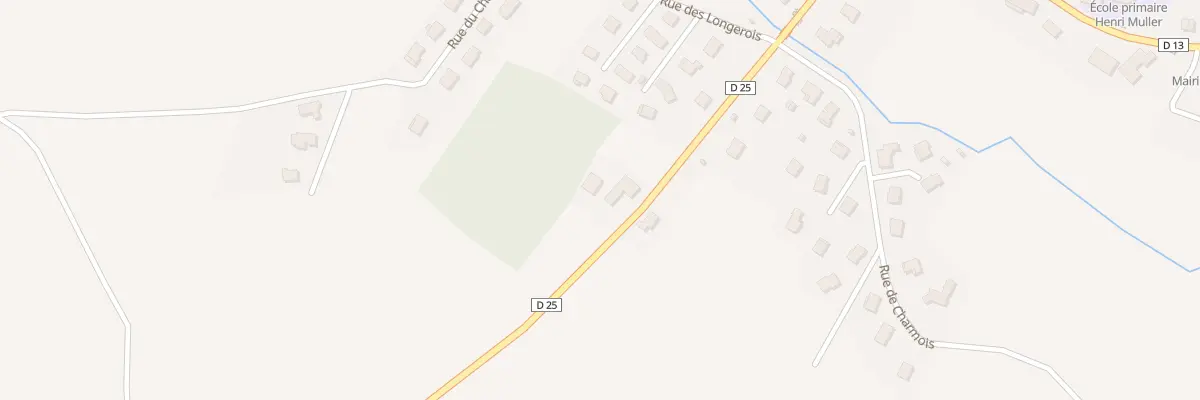 Plan du 330 Rue de Meroux à Vézelois