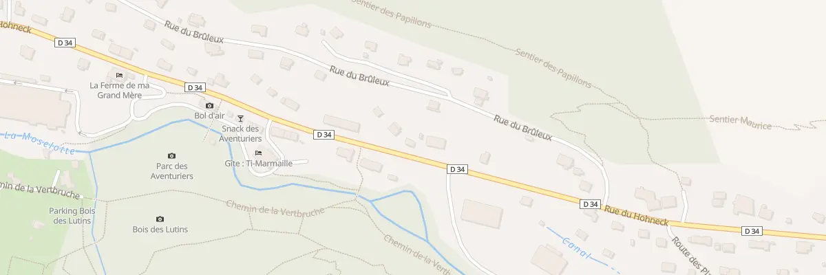 Plan du 149 Rue du Hohneck à La Bresse