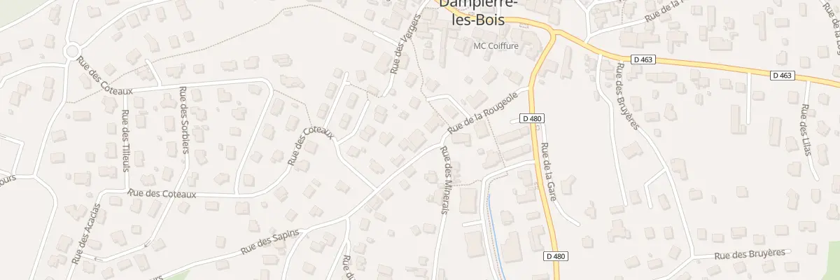 Plan du 14 Rue de la Rougeole à Dampierre-les-Bois