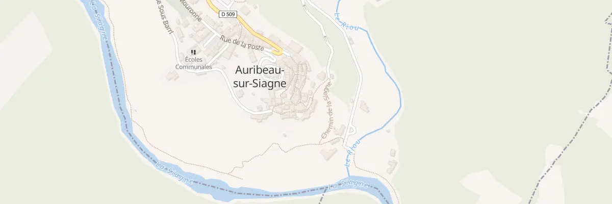 Plan du 7 Rue Basse à Auribeau-sur-Siagne