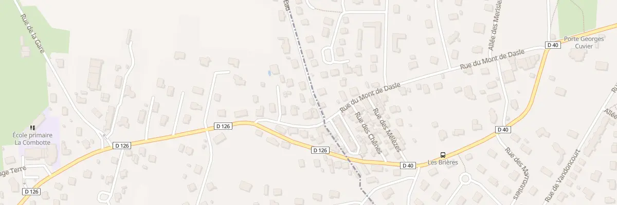 Plan du 11 Rue du Château d’Eau à Dasle