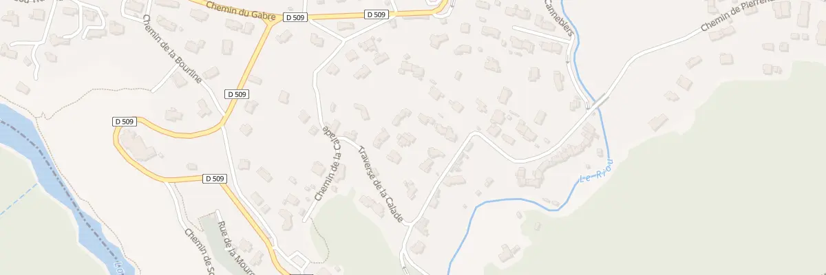 Plan du 319 Che de Pierrenchon à Auribeau-sur-Siagne