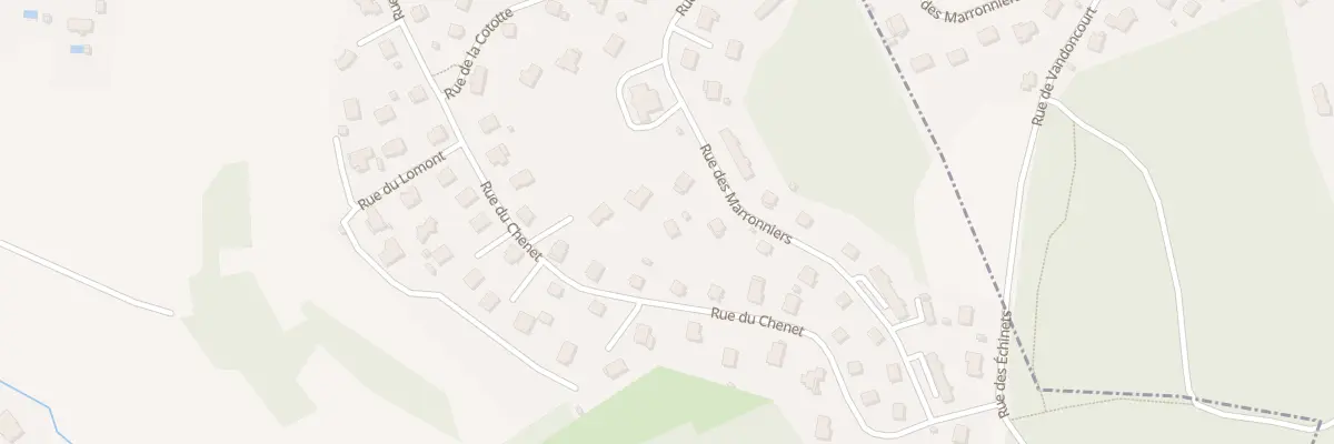 Plan du 12 Rue des Marronniers à Dasle
