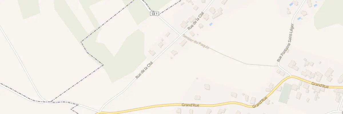 Plan du 29 Rue de la Cité à Montbouton