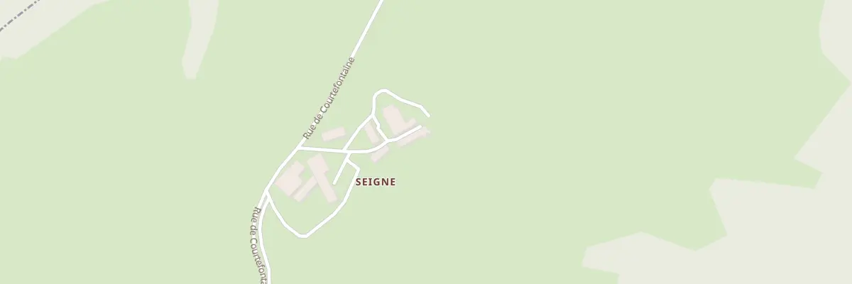 Plan du 5064 Seigne à Vaufrey