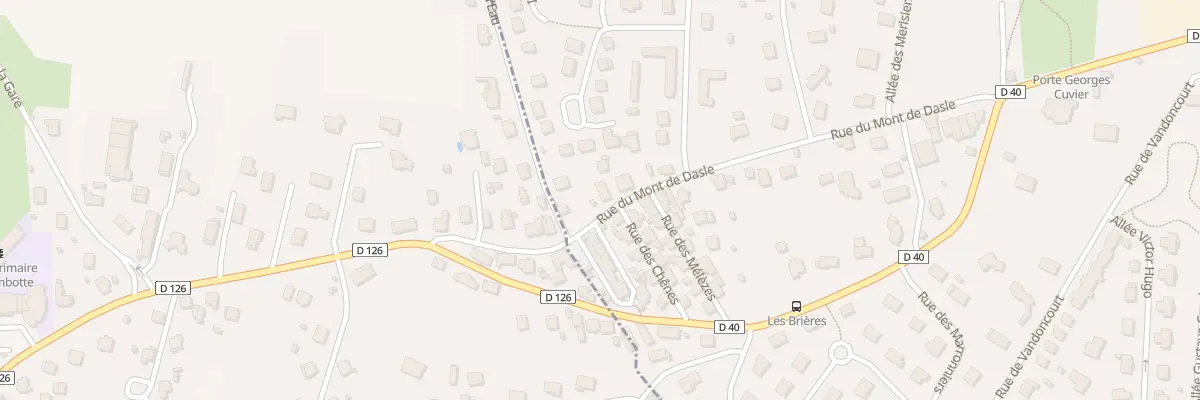 Plan du 12 Rue du Mont de Dasle à Beaucourt