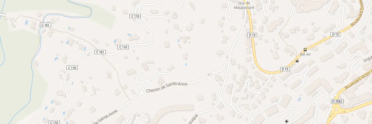 Plan du 139 Che des Basses Ribes à Grasse