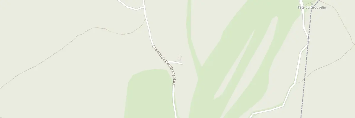 Plan du 59 Che de Derrière le Haut à Gérardmer