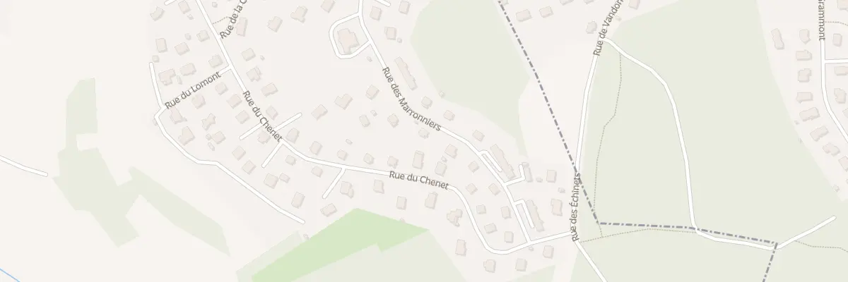 Plan du 16 Rue des Marronniers à Dasle