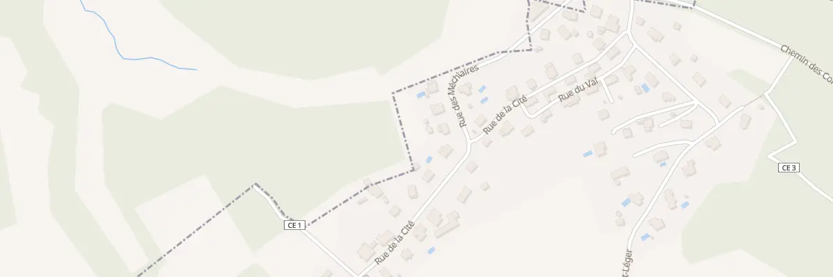 Plan du 16 Rue de la Cité à Montbouton