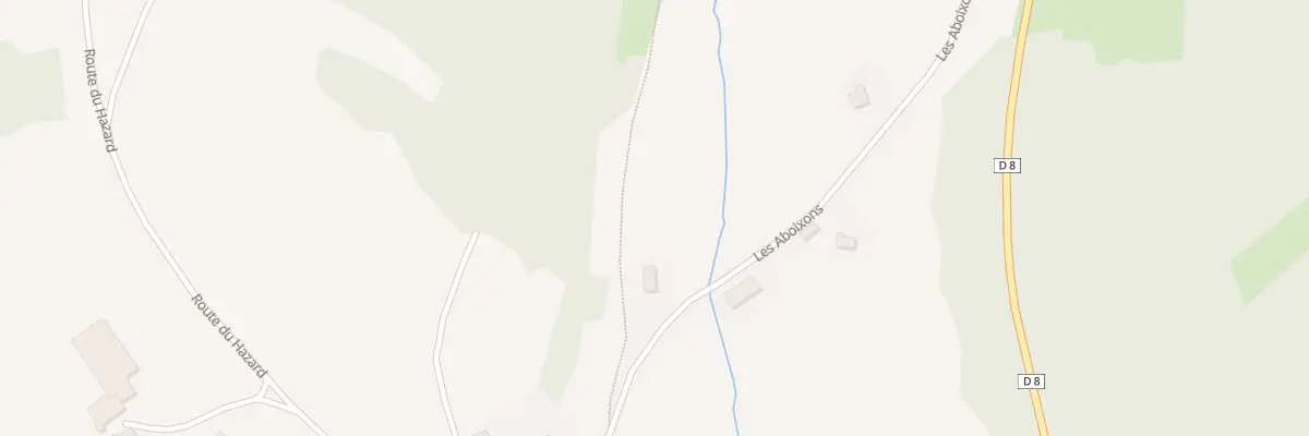 Plan du 8 Les Aboixons à Gerbépal