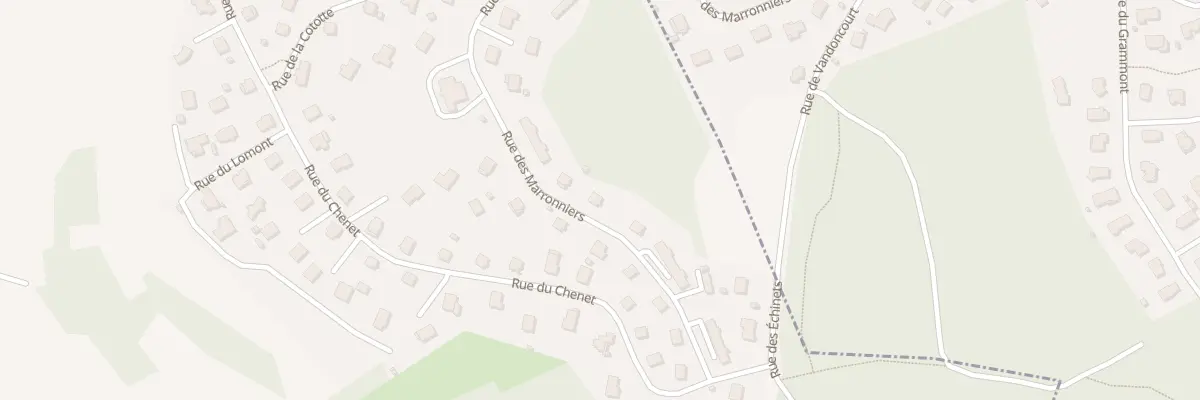 Plan du 21 Rue des Marronniers à Dasle