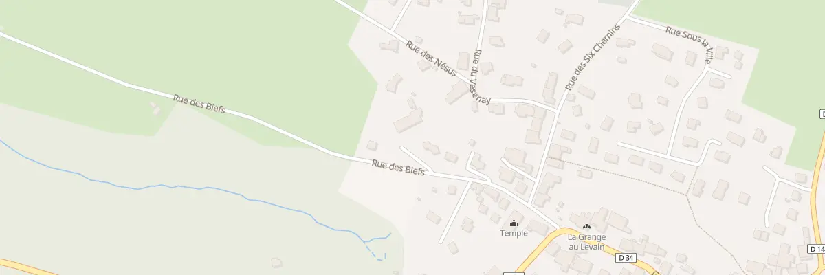 Plan du 6 Rue des Biefs à Abbévillers